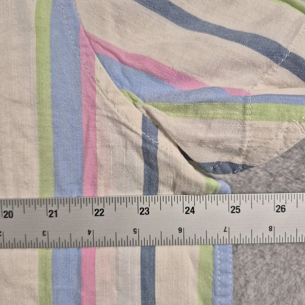 Chubbies Shirt Mens XL Striped The Soft Serve Resort Weave Friday Button Down - Picture 4 of 7